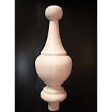 Amazon Com Wood Finial Choice Maple Oak Or Cherry Bedpost Furniture Craft 57 Oak Home Kitchen
