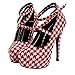 buytra Sexy Fashion Womens Platform Pumps Strappy Buckle Stiletto High Heels Shoes