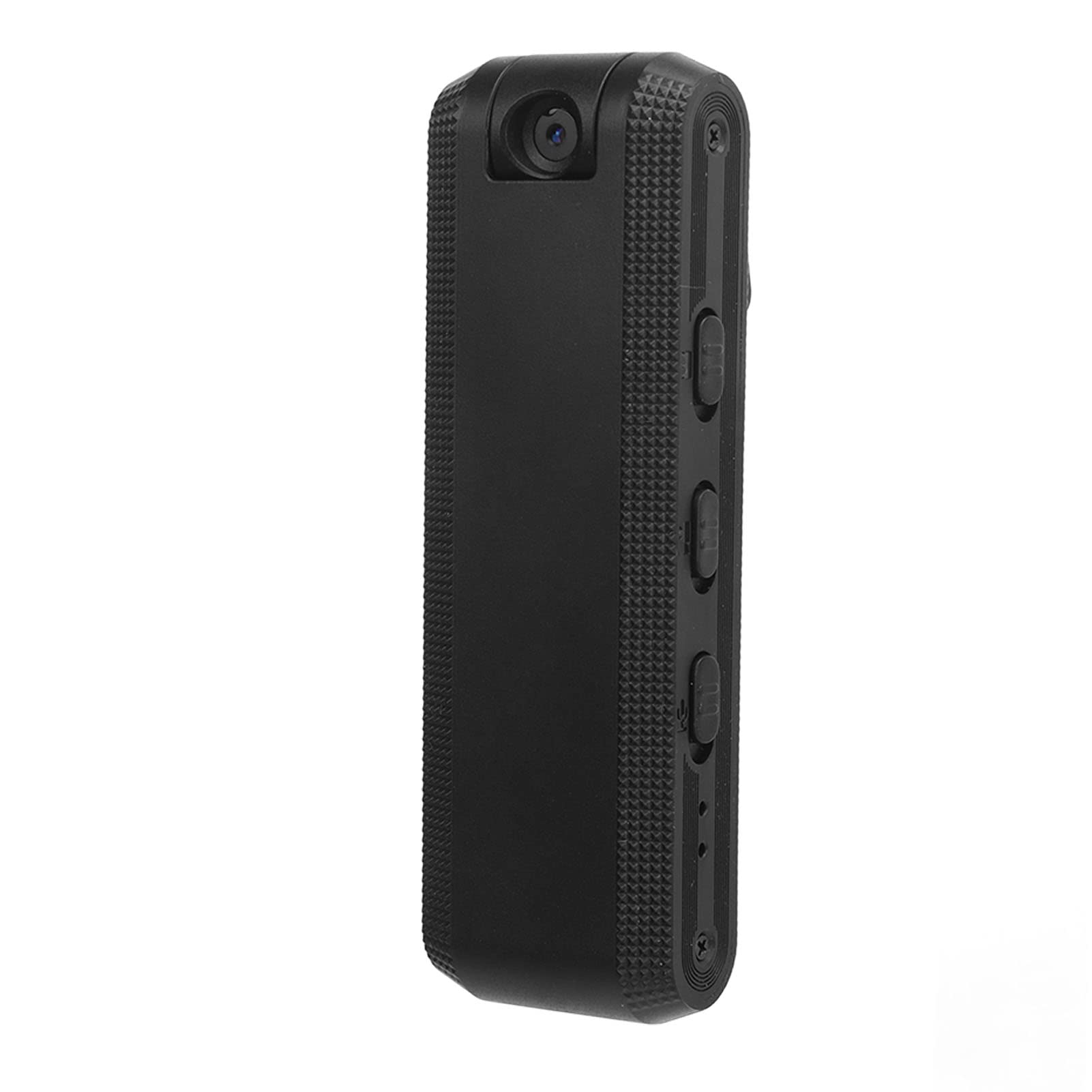 Luqeeg Small Body Camera, 1080P 180° Rotation Lens, Anti-Shake, Waterproof, Night Vision for Outdoor, Travel, Camping, Security