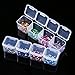 Diamond Embroidery Box 2 Packs 28 Grids, Eiito 5d Siamond Box and Cross Stitch Tools Accessory Containers for DIY Art Craft Diamond Painting Box