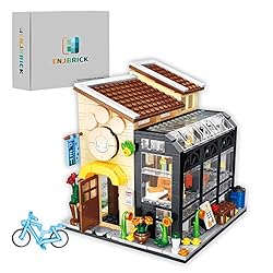 ENJBRICK Bookshop Friends House Toy Building