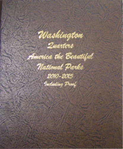 Dansco National Park Quarters Album P, D, and Proof 2010-2015 #8146