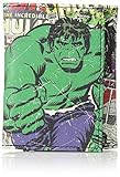 Marvel Men's Trifold Wallet In Collectible Tin Box, Hulk, Total Quantity