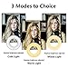MeeQee Cell Phone Holder with Selfie Ring Light for Live Stream, Dimmable 3 Light Mode with Flexible Arms Phone Clip Holder Lazy Bracket Desk Lamp for Makeup, Youtube, Bedroom, Office, Kitchen - White