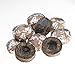 Jinglong Tea Factory - Puerh Tea Mini Tea Cakes (25 Pcs) Ripe Mini Tuocha (4.4 Ounce)