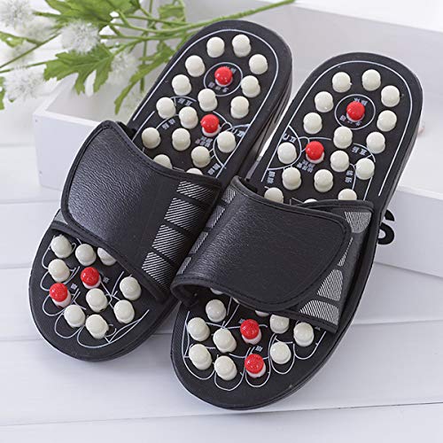 Evaliana Acupoint Rotating Foot Massage Shoes Slippers Sandal Feet Reflexology Acupressure Acupuncture Therapy Medical… - Image 6