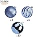 XmasExp 16ct Christmas Balls Ornaments - Shatterproof Large Hanging Ball Decorative Xmas Balls for Holiday Wedding Party Xmas Tree Decoration(3.15