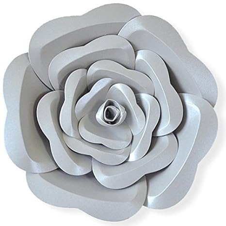 Buy Pinkdose Silver 60cm Diy Half Made Giant Paper Flowers