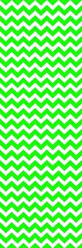 Back to School Magnetic Locker Wallpaper - Chevron (Lime)