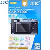 JJC GSPX100T Tempered 9H Hardness Optical Glass Screen Protector For Fujifilm X100T Camera (Clear)