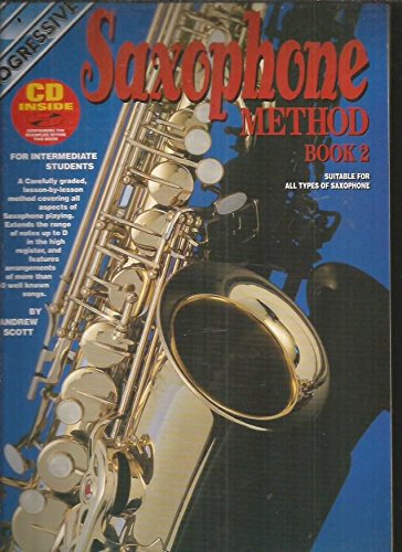 Saxophone Method Book 2; With CD  (For Alto Sax)