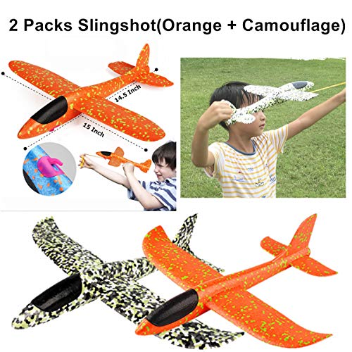 1 KINGSOO+Airplanes+Airplane+Outdoor+Playing+Orange