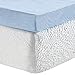 Roost Sleep Cool Cloud 3 Inch Gel Memory Foam Full Mattress Topper – Cooling Bed Topper for Back Pain and Pressure Relief, Removable Washable Cover, Ventilated Design, Fits Full Beds