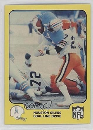 Houston Oilers Team (Football Card) 1978 Fleer Team Action