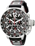 TW Steel Men's CE1016 CEO Canteen Black Leather Chronograph Dial Watch