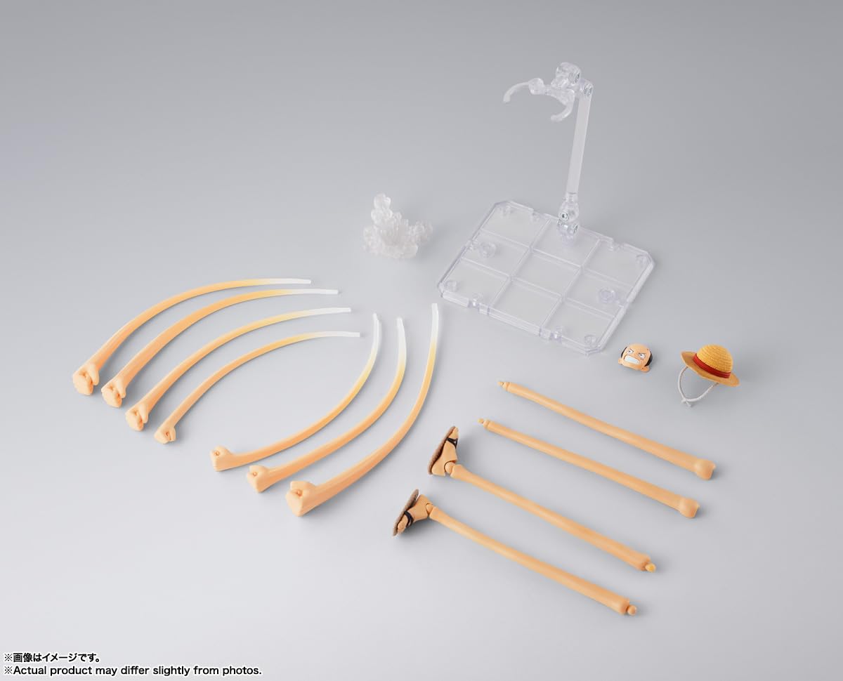 TAMASHII NATIONS One Piece - Monkey D. Luffy -Romance Dawn- Gum-Gum Option Parts Set S.H.Figuarts Action Figure