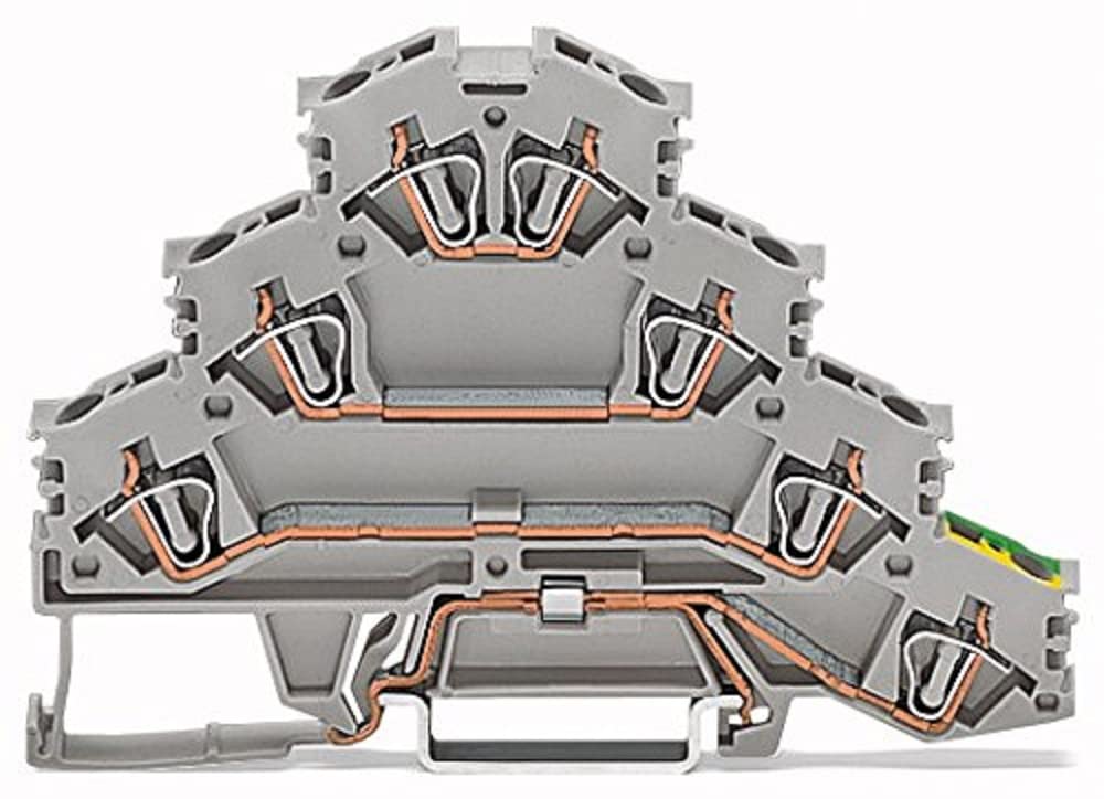 Wago 281-530 Row Terminal, Wire Connector Block