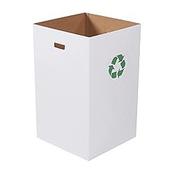 AVIDITI Cardboard Trash Cans and Recycling Bins, 40