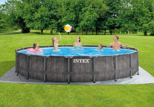 Intex 18FT X 48IN GREYWOOD Prism Frame Premium Pool Set – Bild 6