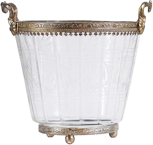 antique brass ice bucket