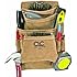 CLC Custom Leathercraft I923X Suede Carpenter's Nail and Tool Bag, 10 Pocket