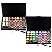 40 Colors Eyeshadow Cream Matte Eye Shadow Palette Brush Set, Staron Shimmer Eye Shadow Cosmetic Glitter Makeup Kit Eyeshadow Palette+Brush (A)