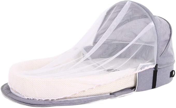 travel bassinet with mosquito net