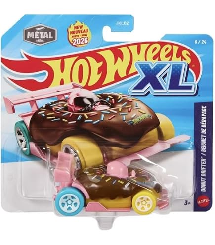 Amazon.com: Hot Wheels Donut Drifter Fast Foodie 1:64 Scale