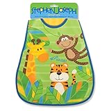 Stephen Joseph Wipeable Bib, Monkey