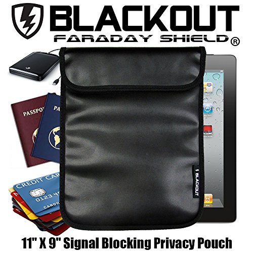 RFID Blocking Faraday Cage Privacy Bag EMP Blackout Bag 11