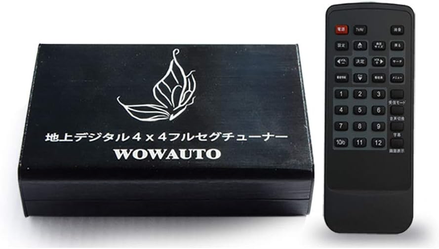 Amazon Tu5 地デジ4 4車載用フルセグチューナー フルセグ ワンセグ 12v 24v 地デジ Av フィルムアンテナ 地上デジタル フルセグワンセグ自動切換え テレビ ブースター内蔵フィルムアンテナ４本 自動車用 車用 Tu5 ワンセグ 地デジチューナー 家電 カメラ