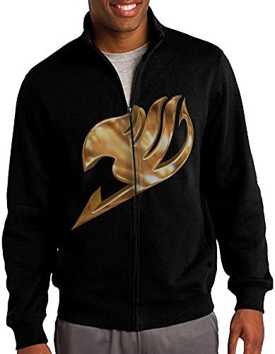 Fairy Tail Anime Logo Mens Sweatshirt Hooded Jacket