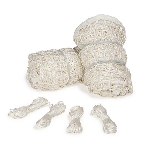 Lacrosse Goal Nets: 3 Millimeter Official Size Nylon Net Replacement Equipment