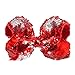 JOYOYO Boutique Glitter Reversible sequins 8 Inch Bows For Girls Hair Bow Clips For Baby Girls Teens Kids Toddlers 4 Colors Reversible Sequins