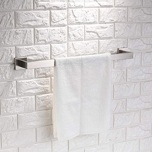 TURS Bathroom Accessories Single Towel Bar Towel Holder SUS 304 Stainless Steel Brushed