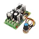 uxcell Universal 12V 24V 36V 48V PWM DC Motor Speed Regulator Controller Switch 20A