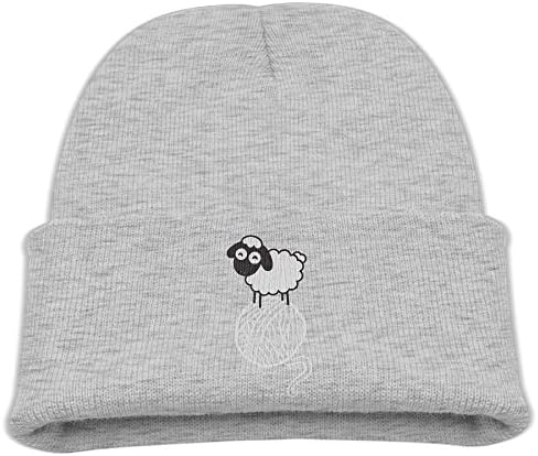 Sheep and Yarn Cartoon Toddler Baby Winter Caps Warm Knit Beanie Skull Hats