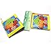 Set of 5 Baby Soft Cloth Book for Learning Animals Numbers Vegetables Fruit and The Undersea World Toddler Educational Fabric Book