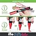 The Crafty Chalker,10 Premium Chalk Markers,Best for Art and Craft,8 Neon Liquid Colors + Black & White Pens,Blackboard Marker for Office Bistro Classroom, Erasable Non-Toxic Marker 100% Guarantee.
