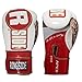 Ringside Apex Flash Sparring Gloves, IMF-Tech Boxing Gloves with Secure Wrist Support, Synthetic Boxing Gloves for Men and Women, White and Black, 14 Oz