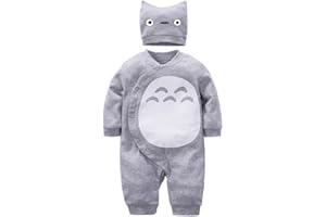IURNXB Newborn Infant Boy Girl Cute Cartoon Baby Cosplay Romper Toddlers Costume Bodysuit Clothes