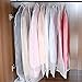 HOMMINI Clothes Cover Hanging Garment Bag Lightweight Suit Bags Dust-Proof (Set of 6) with Study Full Zipper for Closet Storage and Travel(47'' x 24'')
