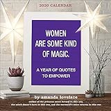 Women Are Some Kind of Magic 2020 Wall Calendar: a year of quotes to inspire self-love by Amanda Lovelace