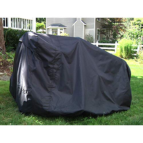 Lawn Mower Cover Durable Waterproof Outdoor Riding Lawn Tractor Cover L72 xW54 xH46