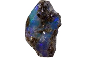 GENERIC Thomassilk Qualitygems Opal lot Black Opal Natural Ethiopian raw Opal Rough Rough Gemstone Birthstone Opal Rainbow fire Opal lot 8.40 Cts. Natural Multi Fire Ethiopian Opal Rough Gemstones KP102