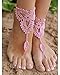 Crochet Barefoot,Beach Pool,Nude,Foot jewelry,Yoga Chain,Anklet, Wedding, Beach Wedding, Summer shoes