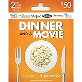 Darden-Fandango Movie & a Meal, Multipack of 2 - $25