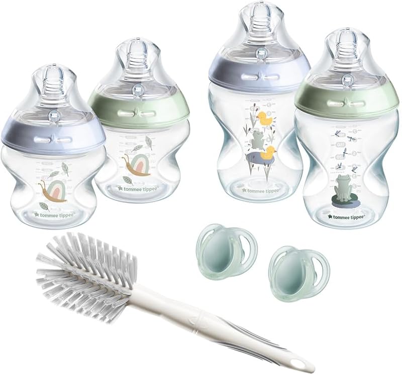 Tommee Tippee Natural Start Starter Set 150ml 260ml Anti-Colic Bottles