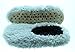 Skidders Womens Super Soft Plush Slipper Grips 100% Polyester - Assorted 3 Pack