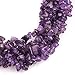 6-8mm Amethyst Beads Natural Stone Gravel Gemstone Chips Beads for Jewelry Making 34